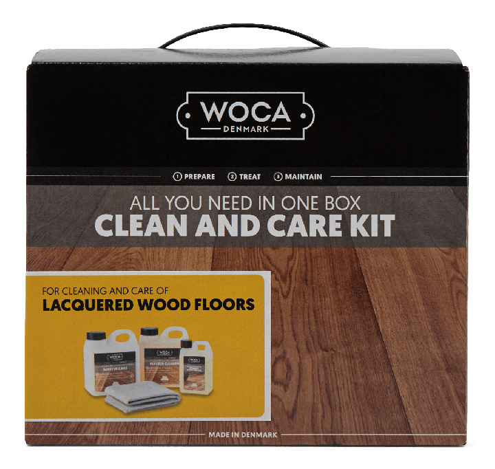 Woca Clean and Care Kit Lacquered Wood 