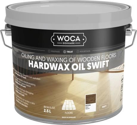 Woca Hardwax Oil Swift Matt Natural 2.5L