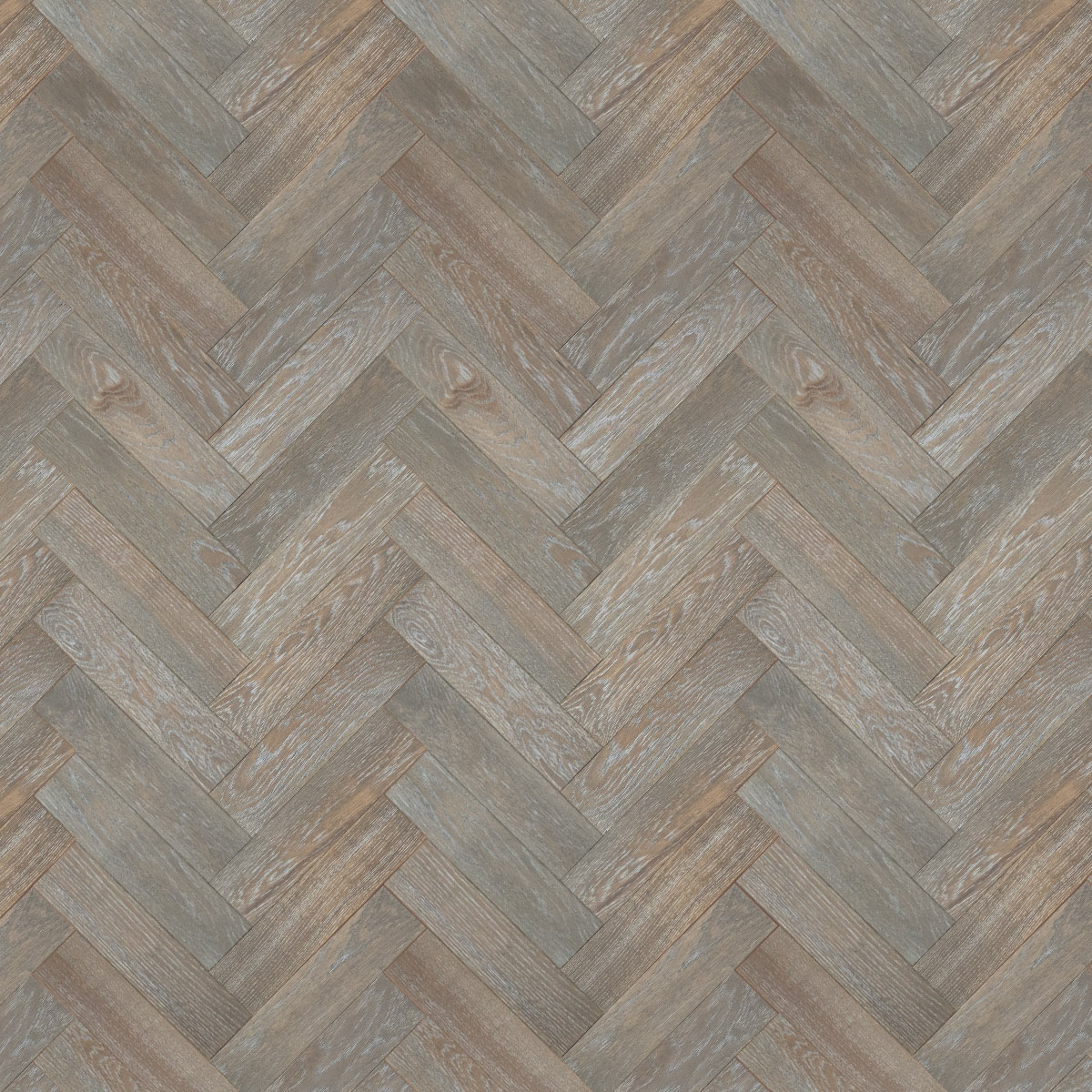 V4 Silver Haze Oak Herringbone 14mm x 90mm Oiled